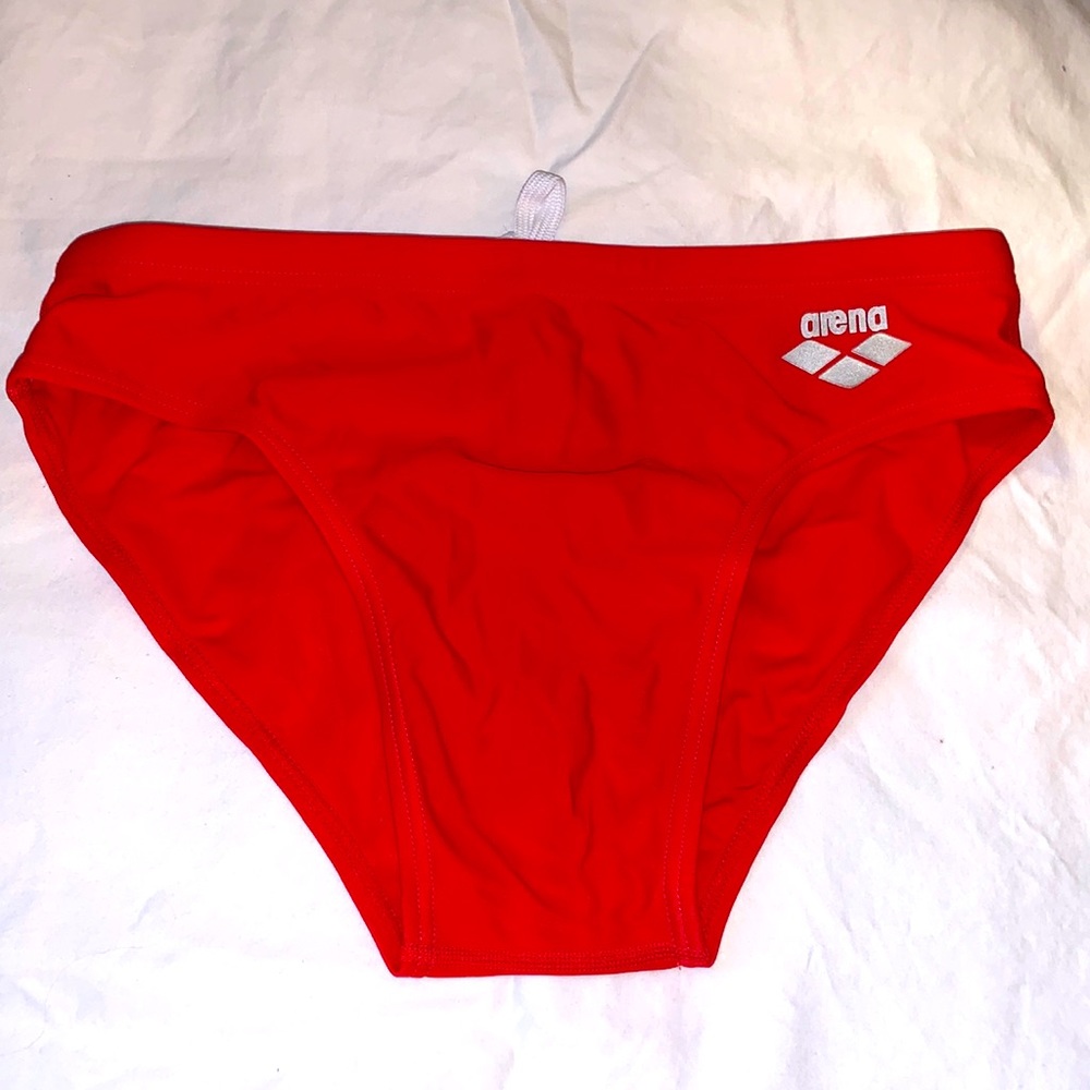 Red Arena bikini bottoms